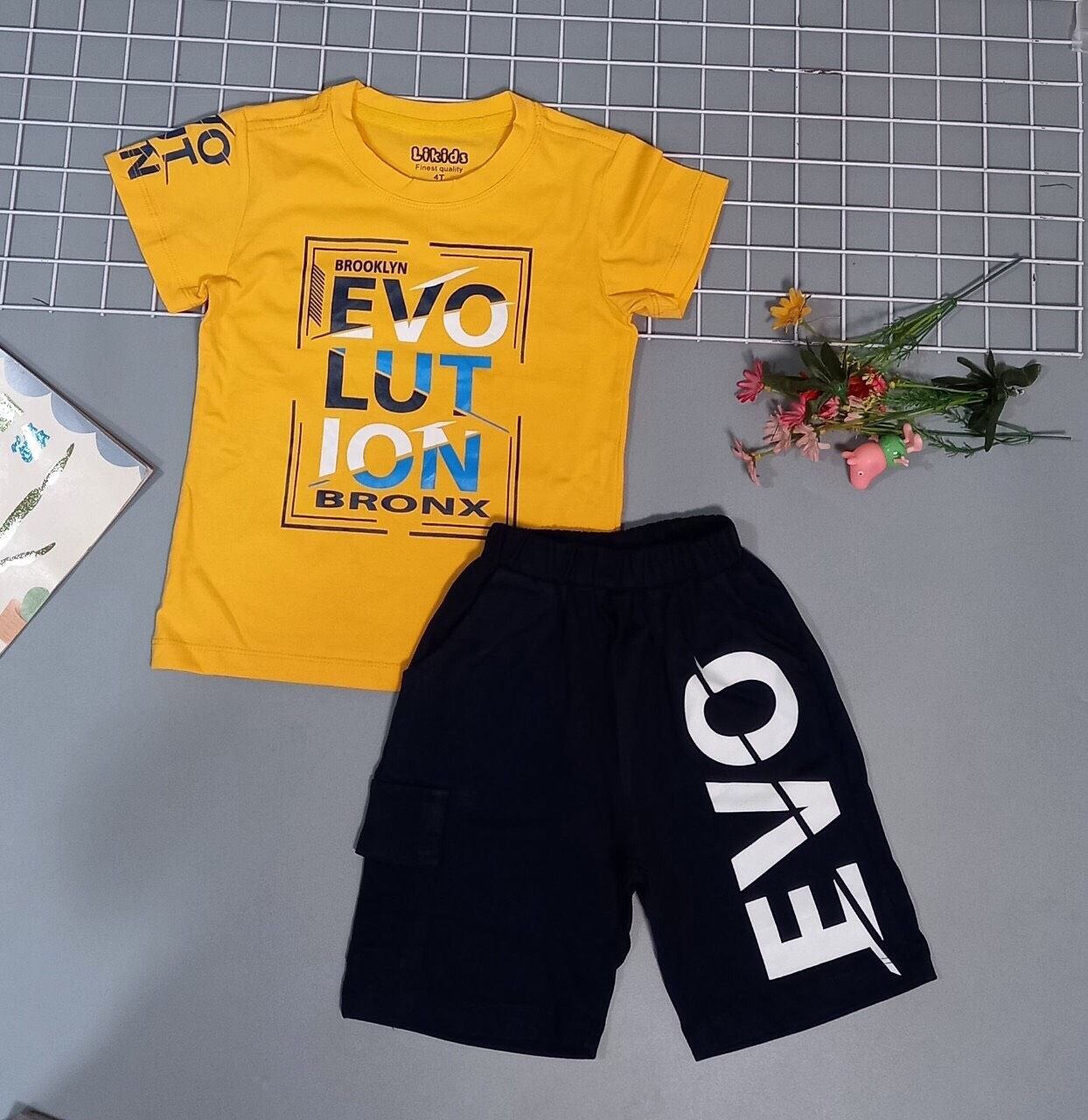 Bộ thun Evo bé trai