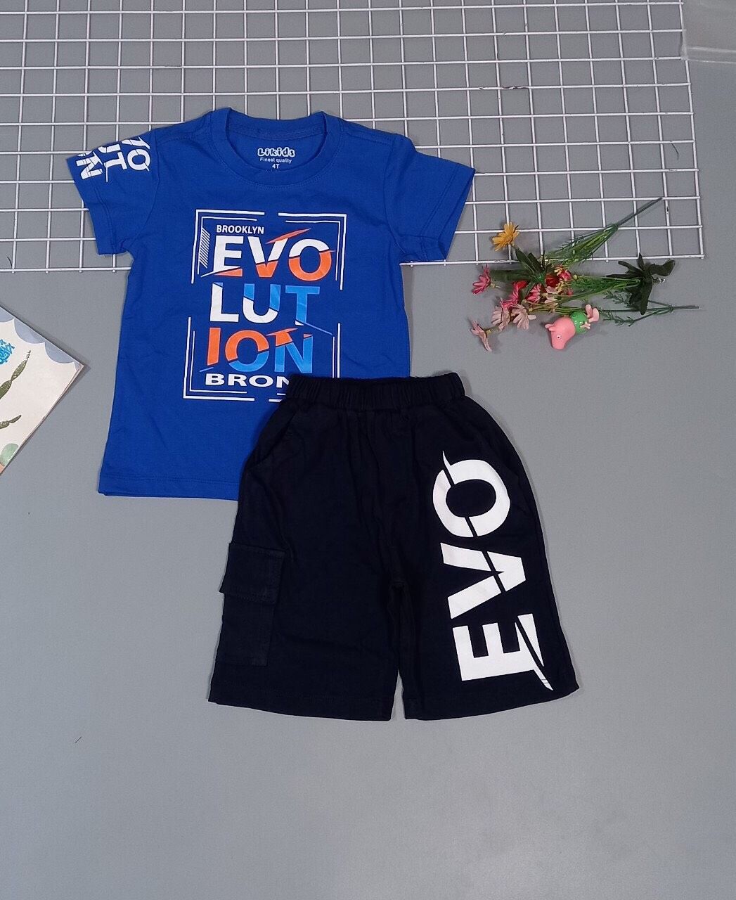 Bộ thun Evo bé trai