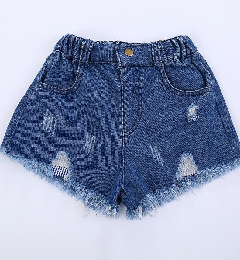 Set jean short áo trễ vai