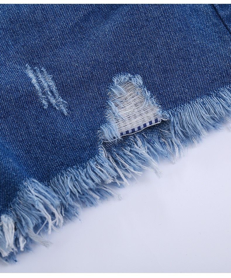 Set jean short áo trễ vai