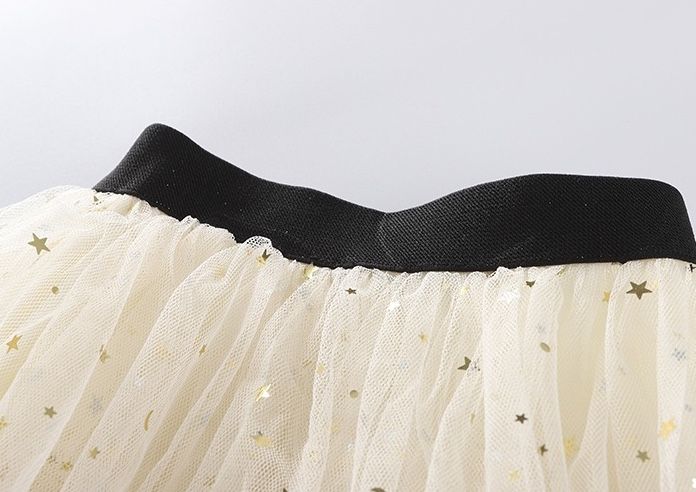 Set áo hoa cúc váy tầng đính kim sa
