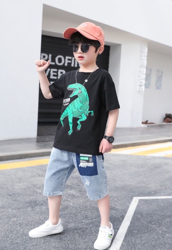 Set jean khủng long