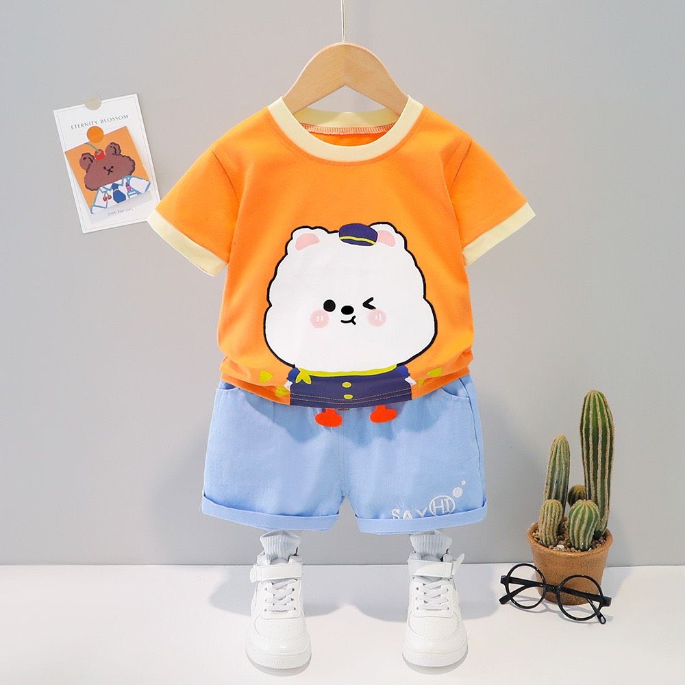 Set gấu cam