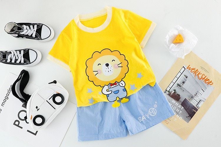 Set sư tử vàng