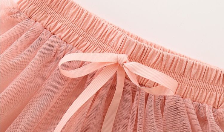Set áo váy Fruit hồng bé gái