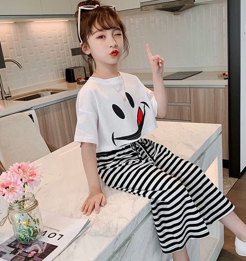 Set áo croptop mặt cười