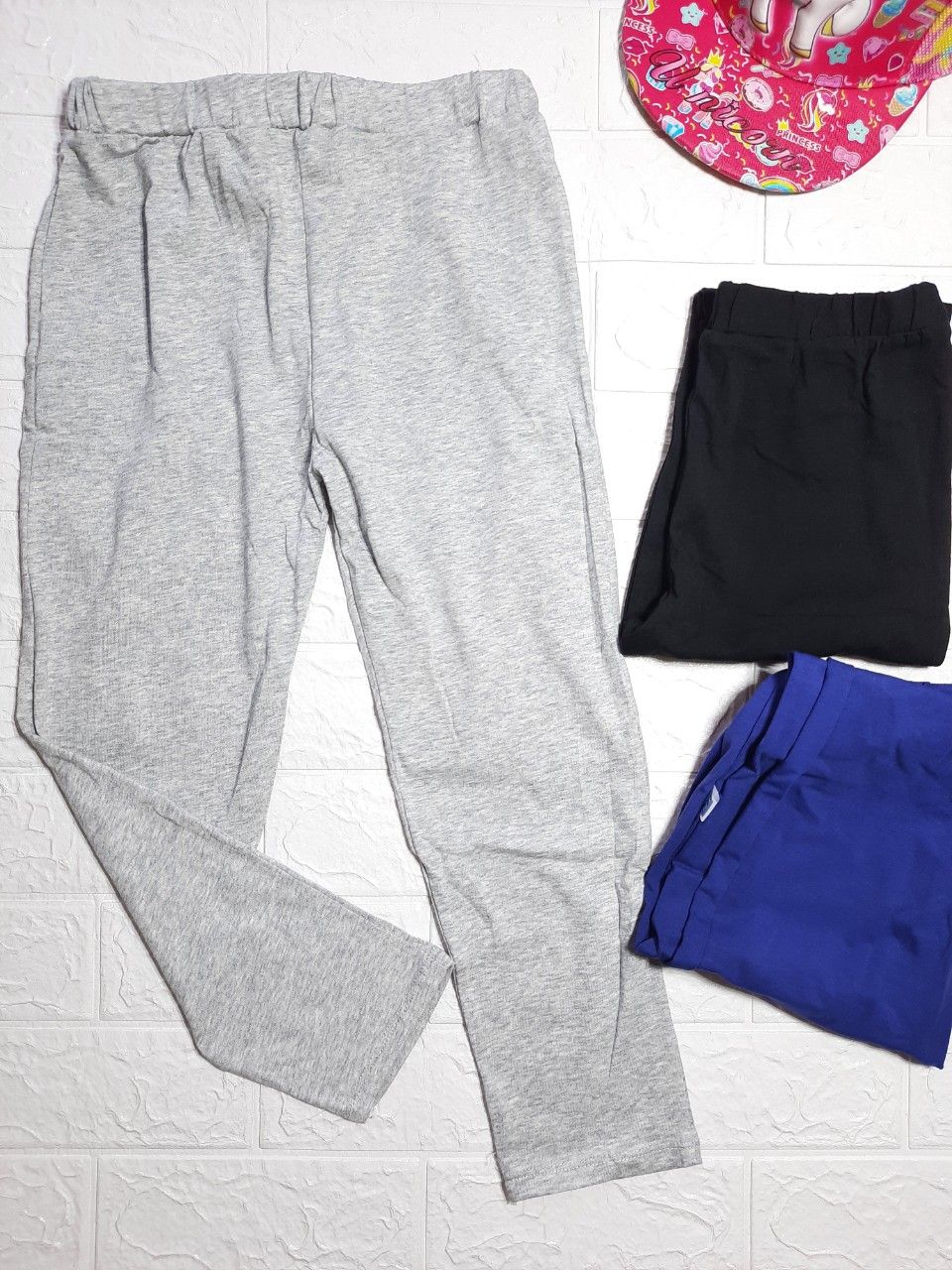 Quần legging dài trơn bé 35-45kg