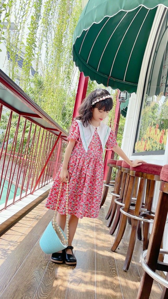 Đầm hoa cho Mẹ và Bé