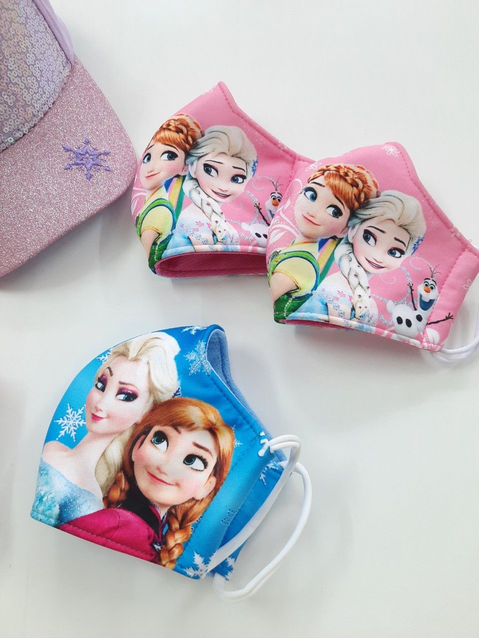 Khẩu trang Elsa bé gái