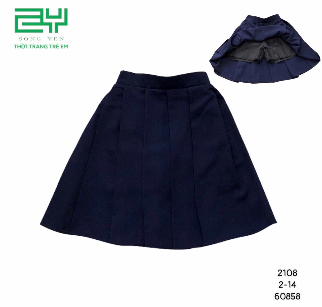 Chân váy đồng phục học sinh cấp 1