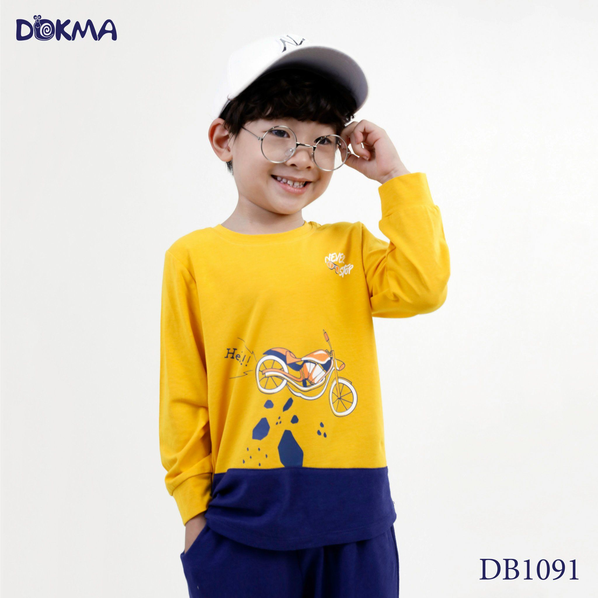 DB1091 - Bộ thun dài tay bé 2-6 tuổi