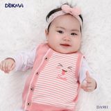  DA981 - Áo len ghile cho bé từ 3-9M 