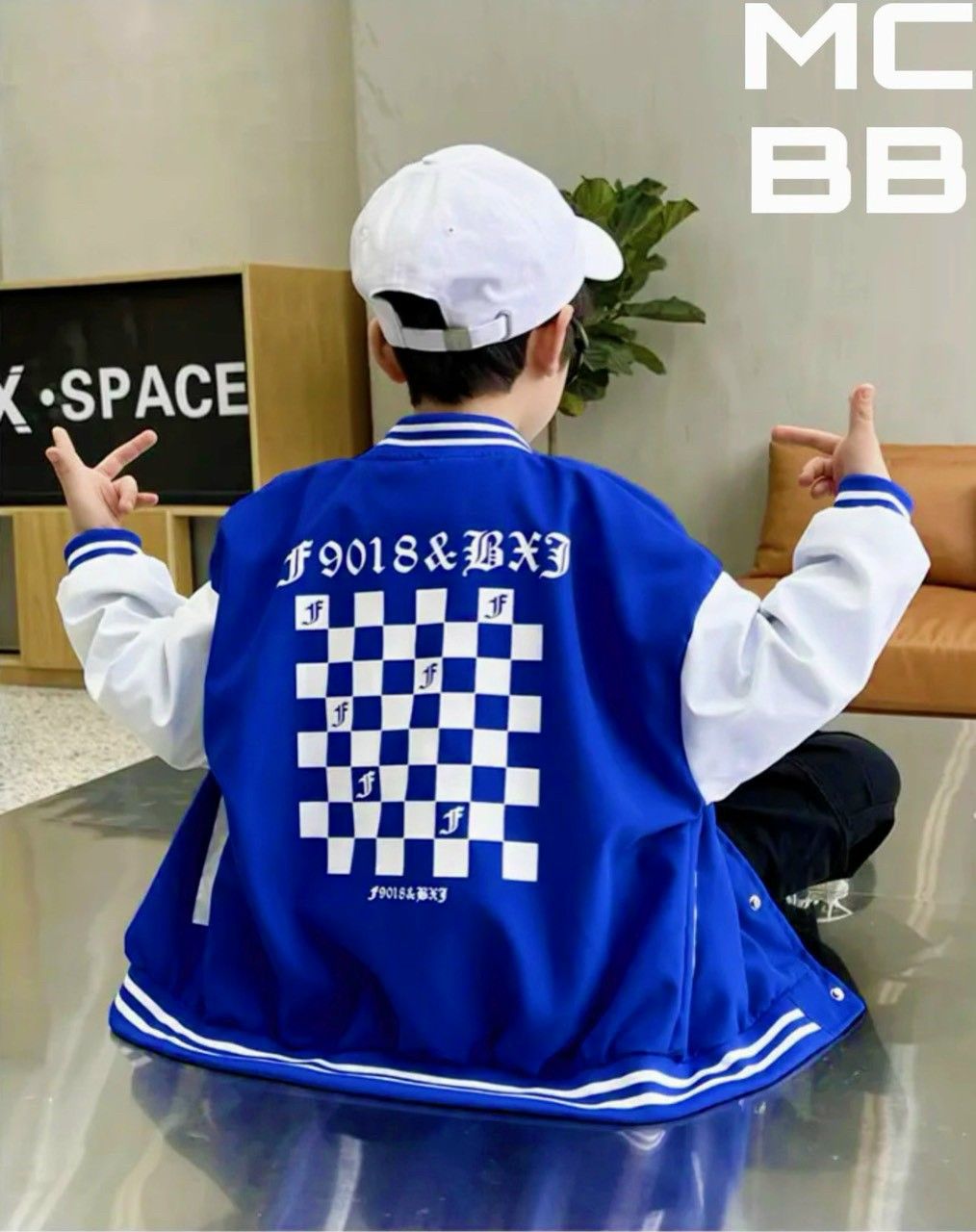 Áo khoác bomber bé trai