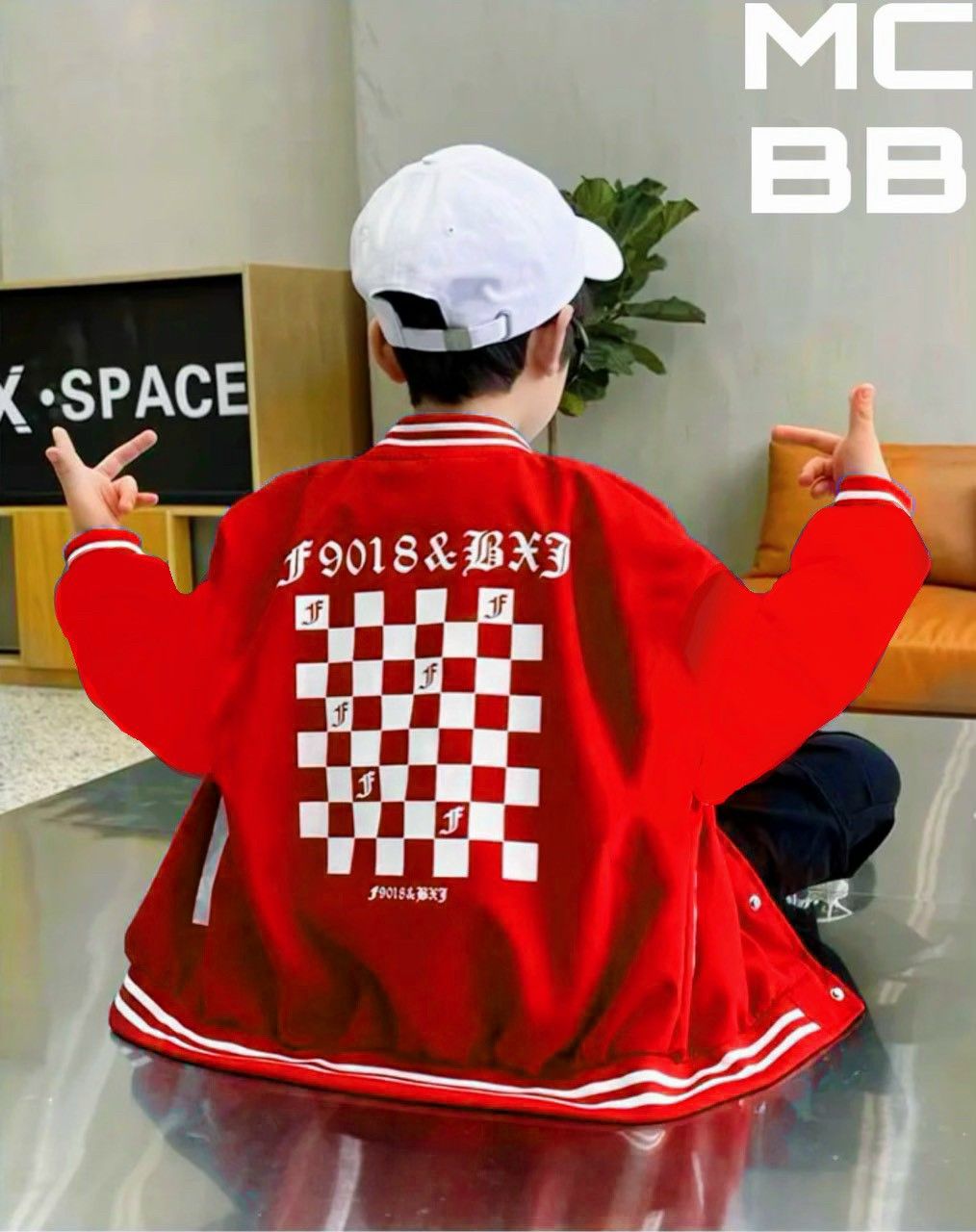 Áo khoác bomber bé trai
