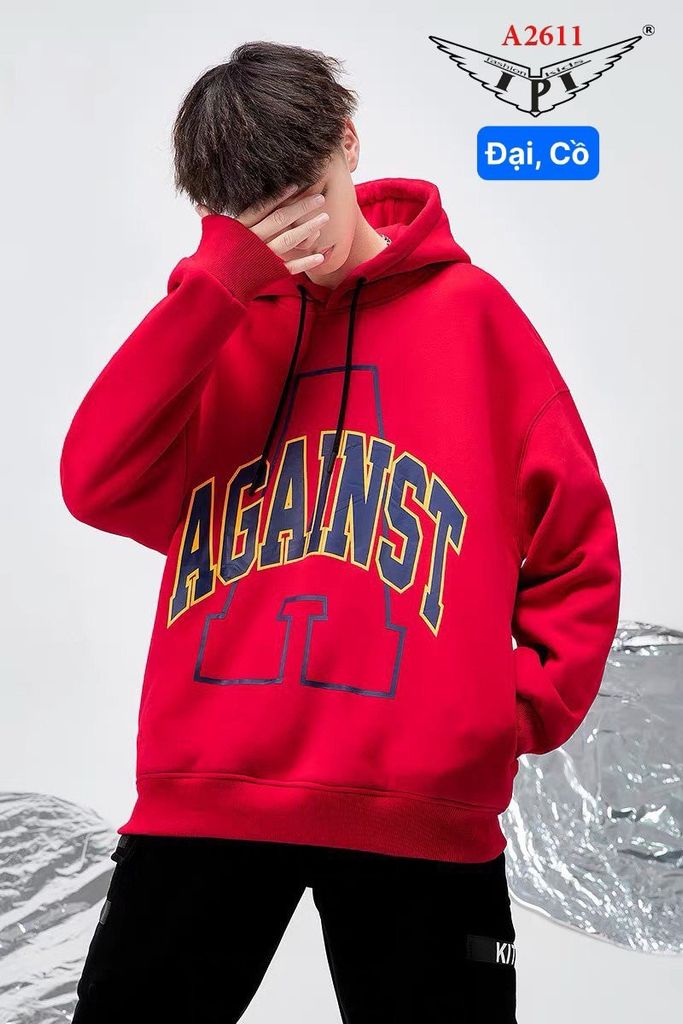  Áo hoodie chữ A 