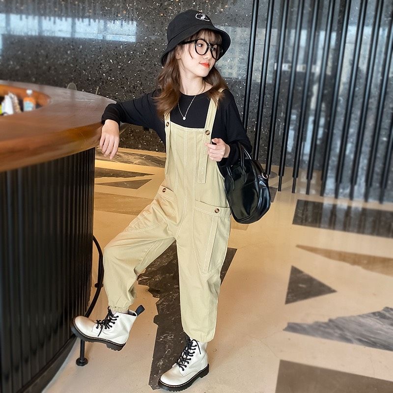 Set yếm áo dài tay đen