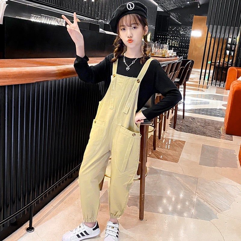 Set yếm áo dài tay đen