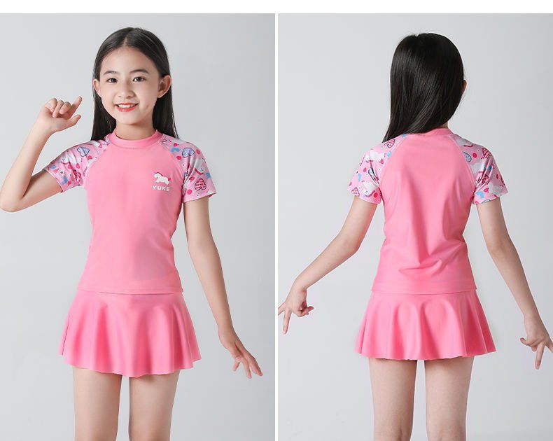 Đồ bơi bé gái họa tiết Unicorn BB01 _ Beekids