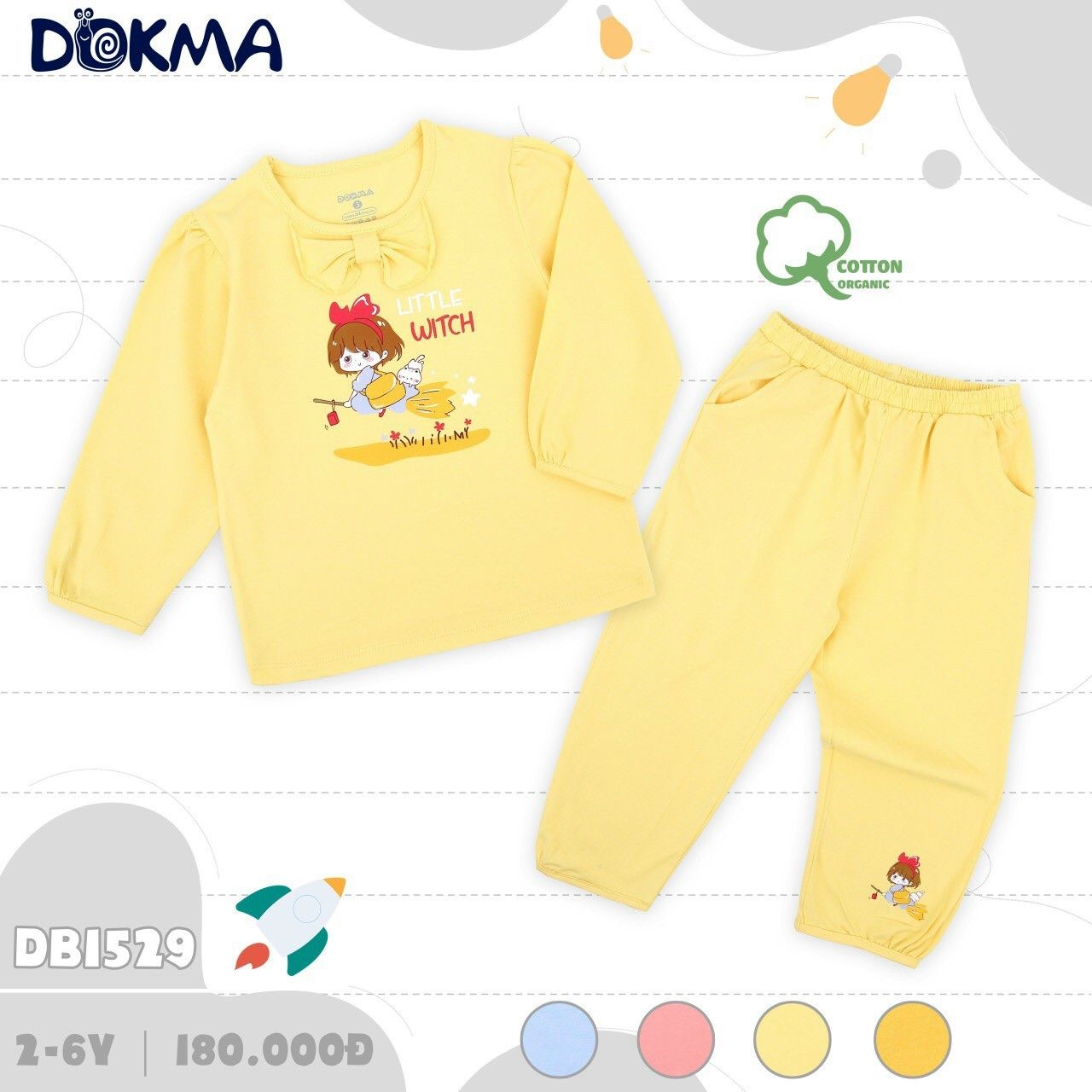 DB1529 - Đồ bộ dài tay cho bé trai và bé gái