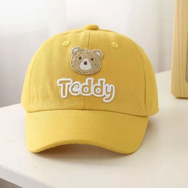  Nón lưỡi trai gấu Teddy cho bé từ 1-6 tuổi 