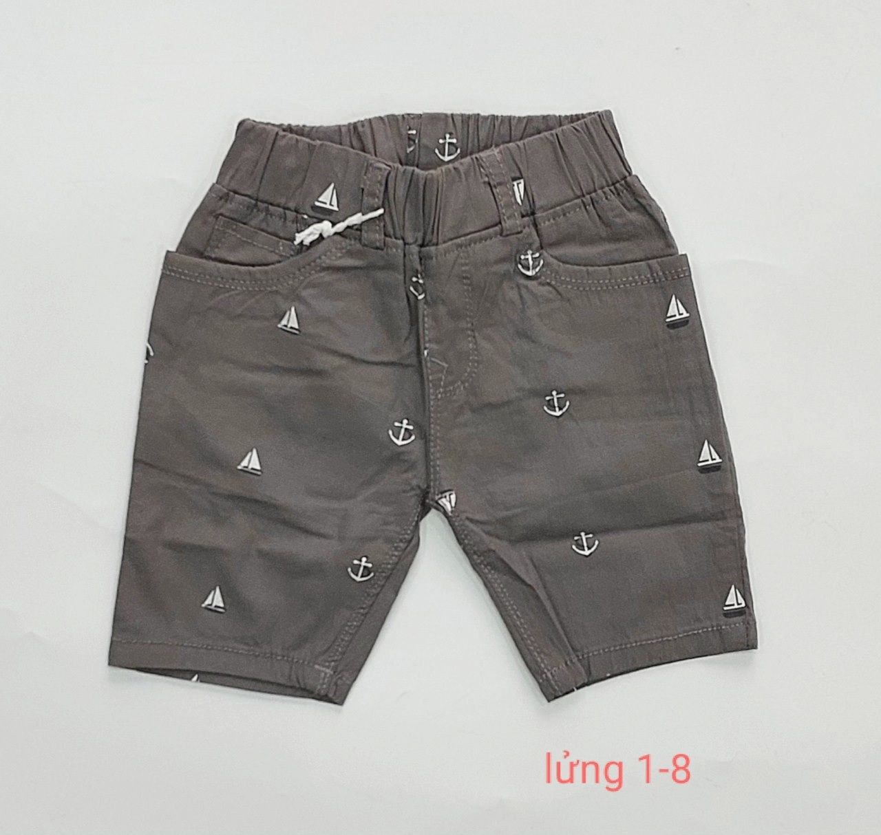Quần kaki lửng bé trai từ 1-6 tuổi