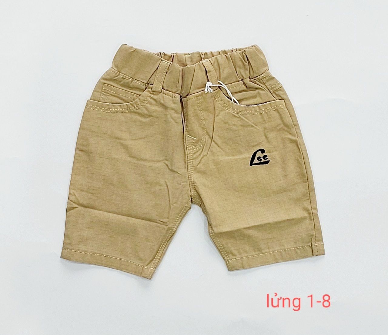 Quần kaki lửng bé trai từ 1-6 tuổi