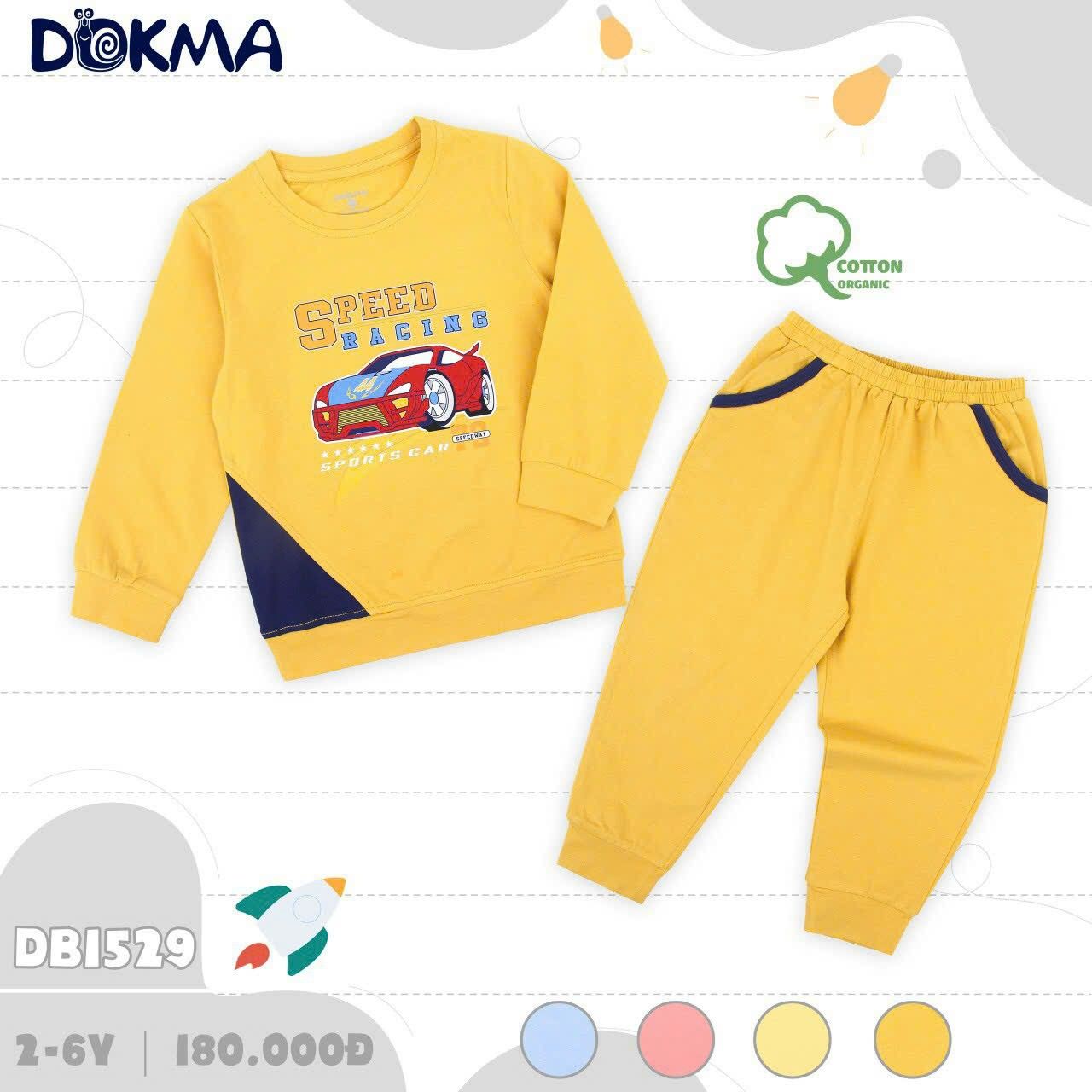 DB1529 - Đồ bộ dài tay cho bé trai và bé gái