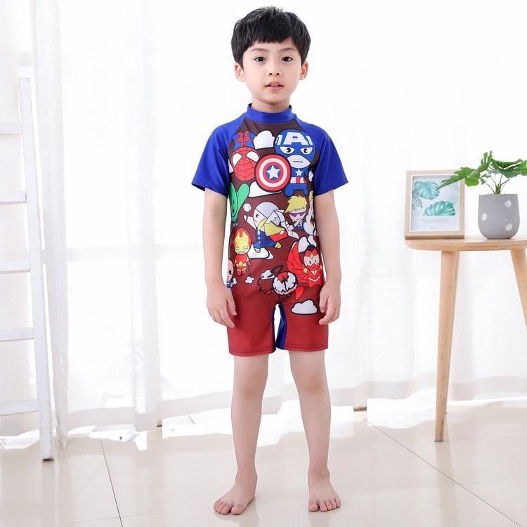 Đồ bơi siêu anh hùng liền thân cho bé trai