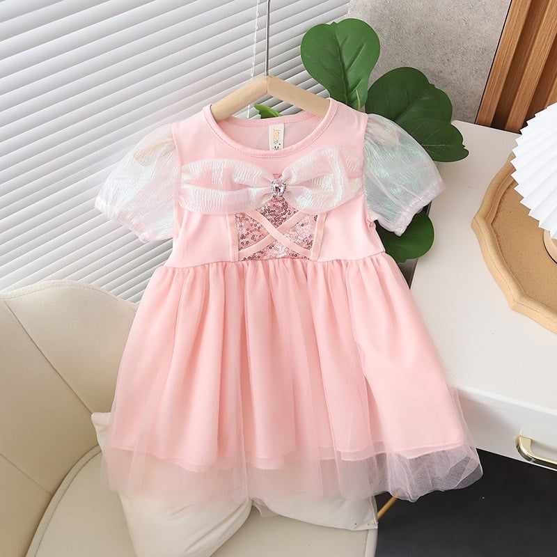 Đầm công chúa Elsa cho bé gái từ 10kg đến 14kg D30 _ Beekids