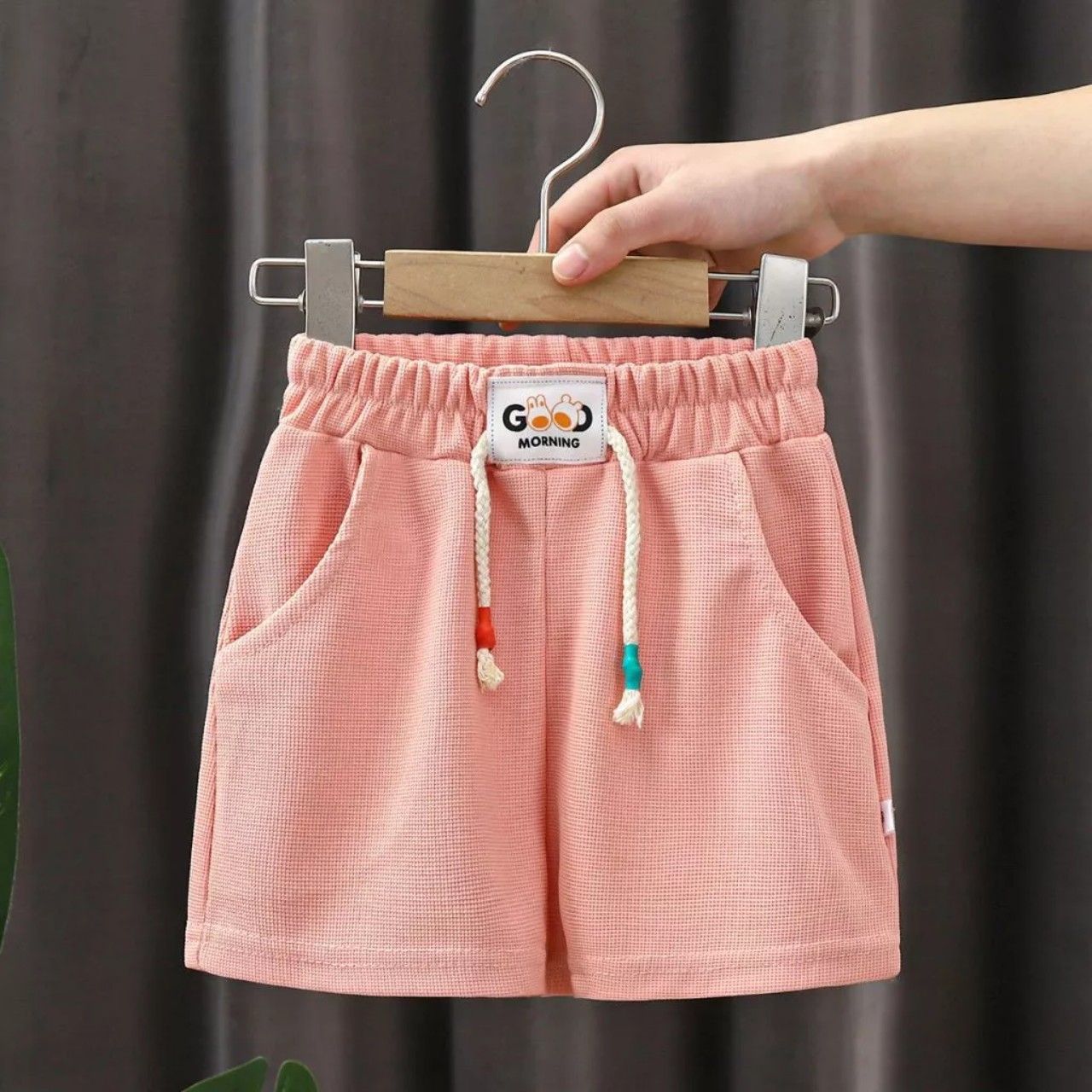 Quần thun đùi cho bé trai và bé gái thun mềm co giãn