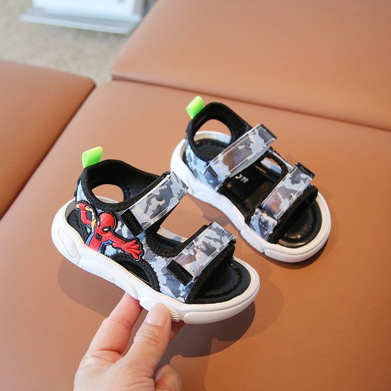 Giày sandal siêu nhân cho bé trai từ 3 đến 6 tuổi