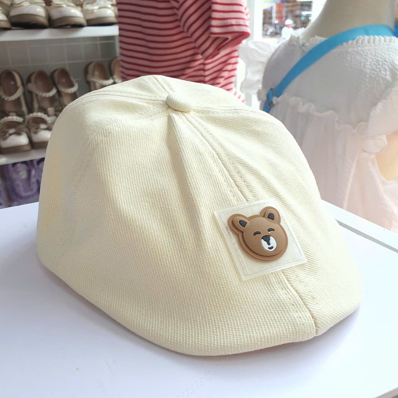 Mũ beret cho bé phong cách thời trang Hàn Quốc