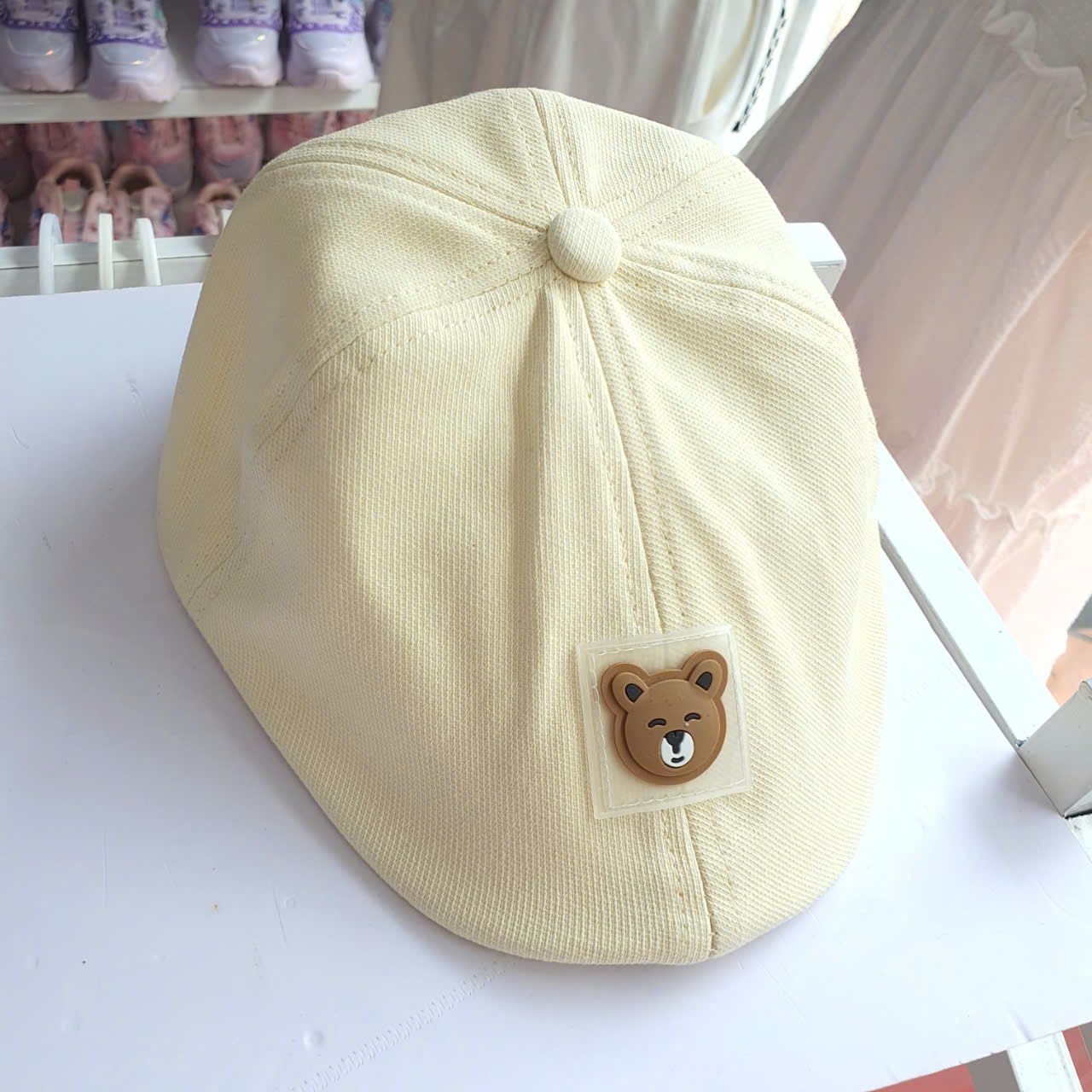 Mũ beret cho bé phong cách thời trang Hàn Quốc