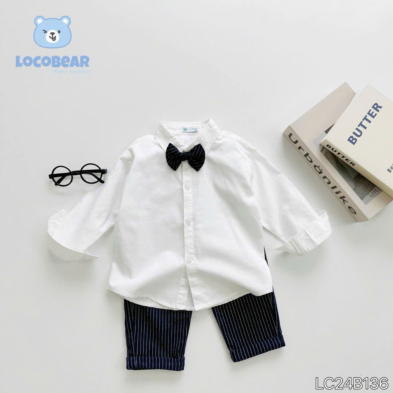 Set vest gile cho bé trai diện đi tiệc phong cách Hàn Quốc cực sang S02 _ Beekids