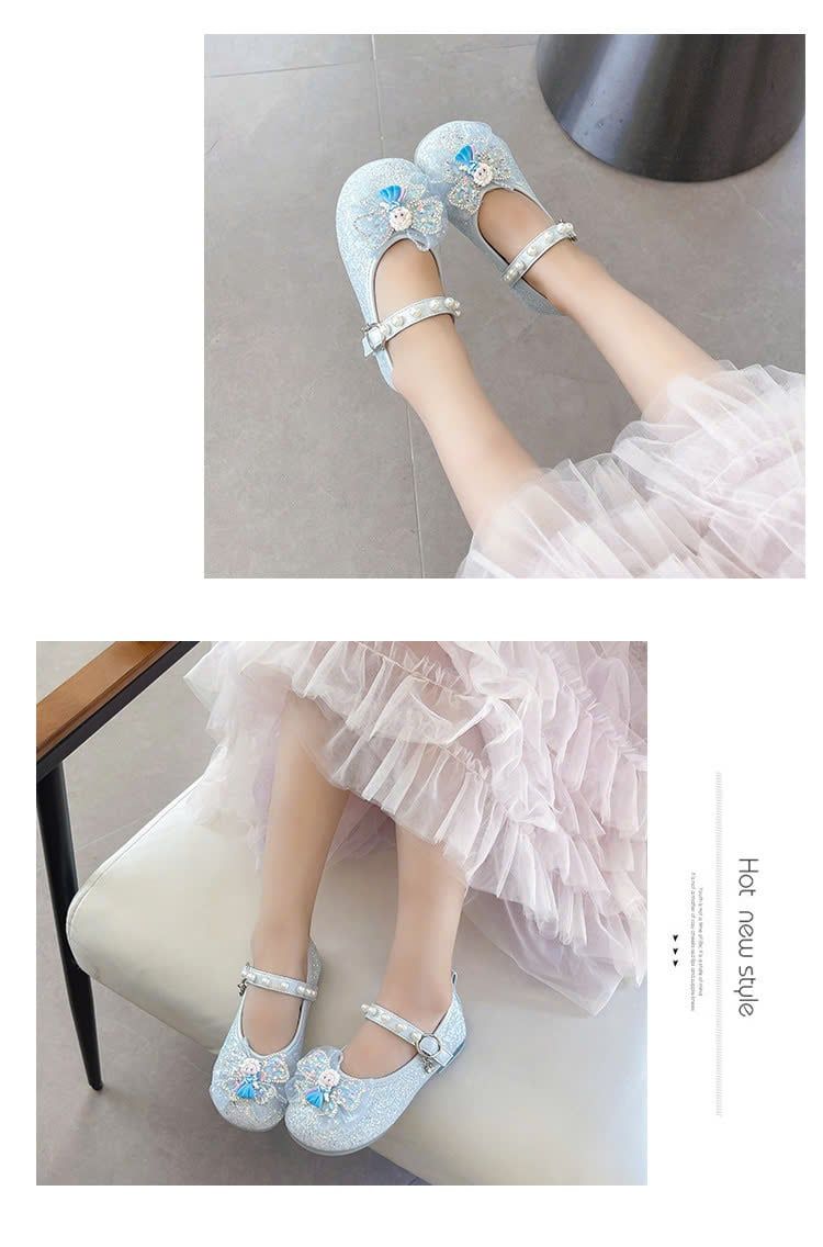 Giày búp bê Elsa cho bé gái đế mềm siêu dễ thương G03 _ Beekids