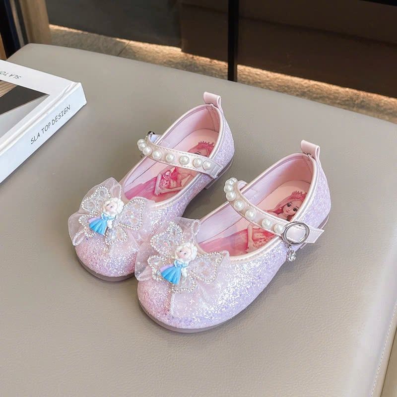 Giày búp bê Elsa cho bé gái đế mềm siêu dễ thương G03 _ Beekids