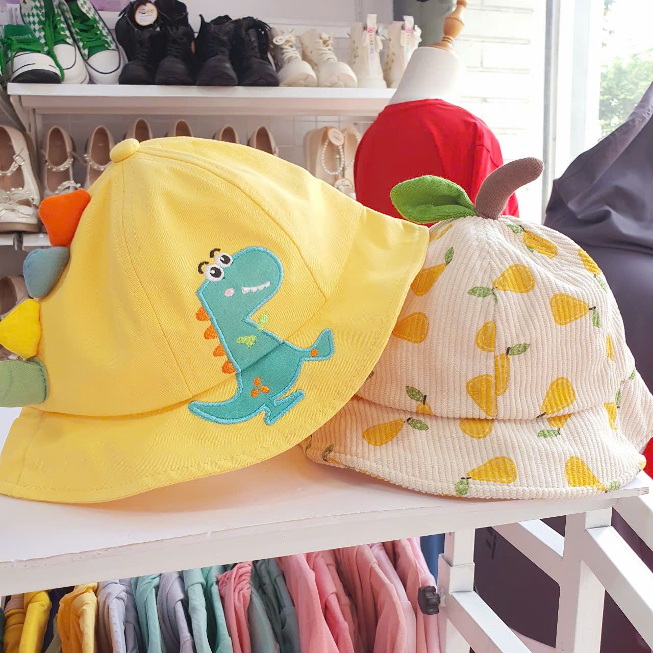 Mũ rộng vành xinh xắn cho bé trai và bé gái từ 3 tháng đến 2 tuổi PK02 _ Beekids