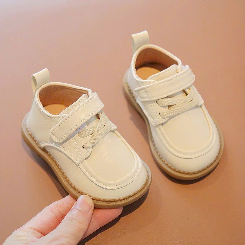 GI02 _ Giày tây tập đi cho bé trai và bé gái da mềm xinh xắn thời trang _ Beekids