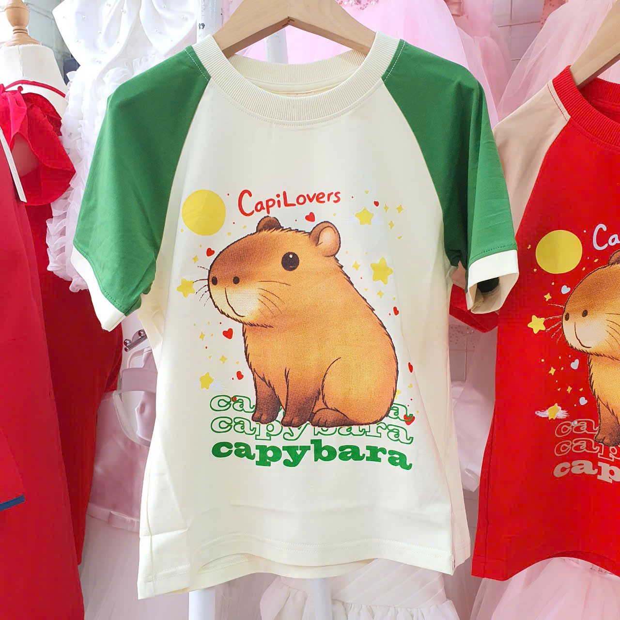 Áo thun cho bé Capybara siêu hot hit A09 _ Beekids