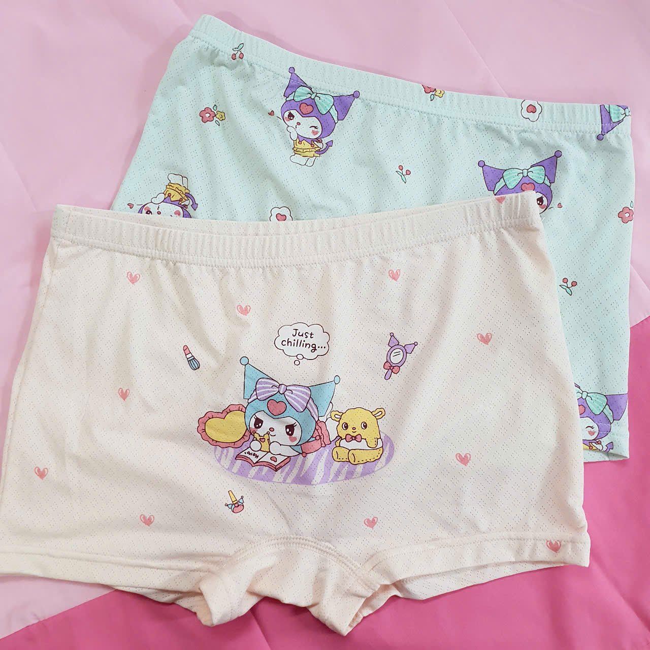 C02 _ Quần chip đùi bé gái chất cotton mềm mại, co giãn, thấm hút mồ hôi tốt _ Beekids