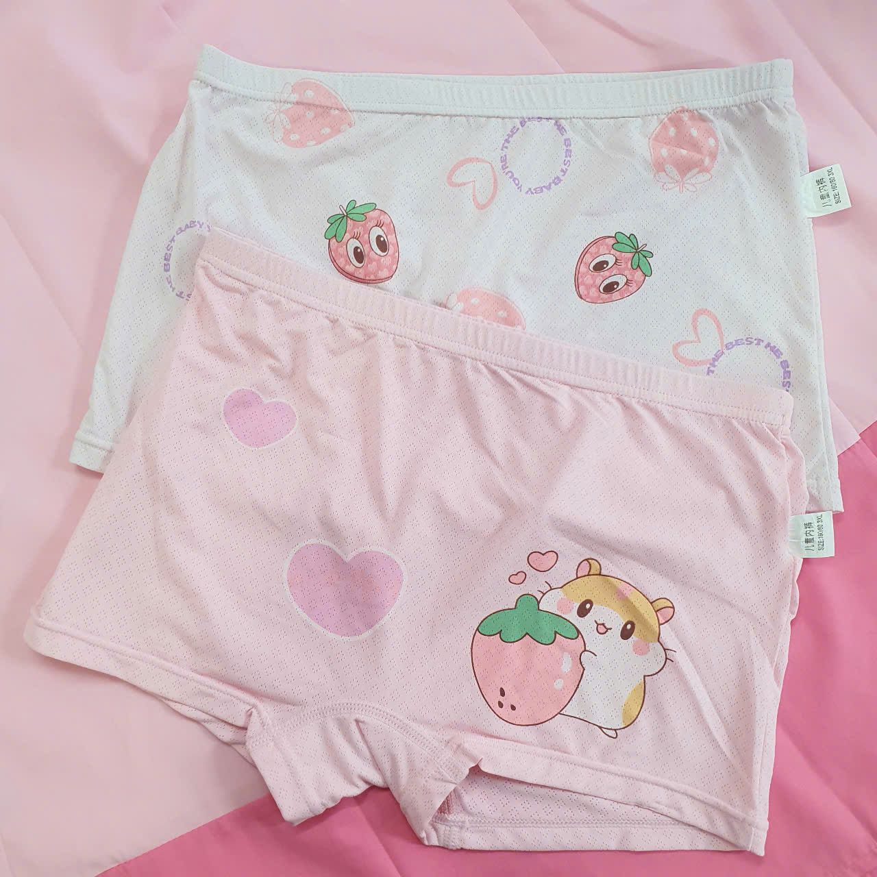 C02 _ Quần chip đùi bé gái chất cotton mềm mại, co giãn, thấm hút mồ hôi tốt _ Beekids