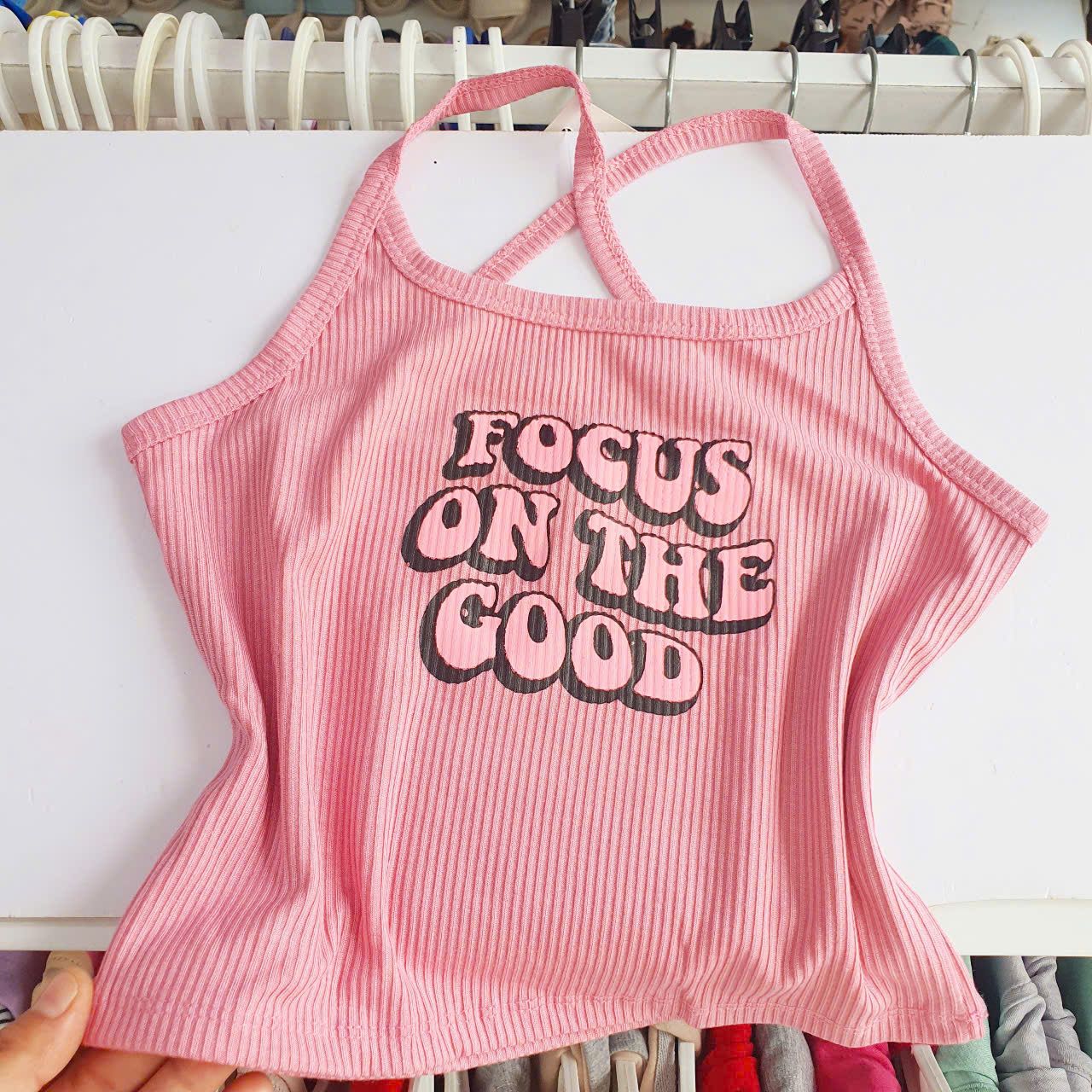 A25 _ Áo thun ba lỗ 2 dây cho bé gái chất cotton mềm mát _ Beekids