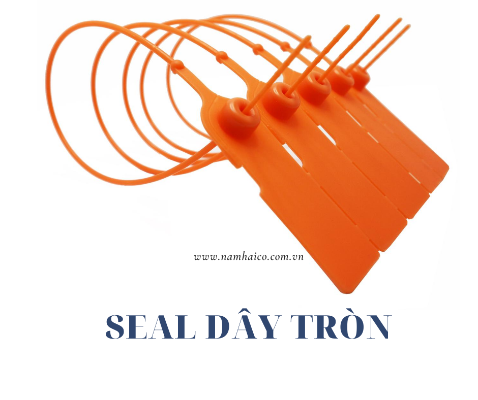 SEAL DÂY TRÒN KHÓA KIM LOẠI 30CM