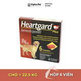 Heartgard® Plus Brown viên nhai tẩy giun cho chó 22.5kg trở lên (Hộp 6 viên)