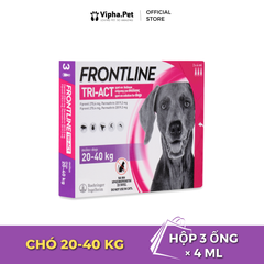 FRONTLINE TRIACT® size L cho chó từ 20 - 40kg (4ml/ống x 3 ống/hộp)