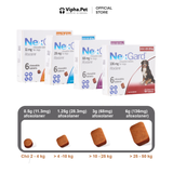 NEXGARD® size S viên nhai cho chó từ 2-4 kg (11.3mg/viên x 6 viên/hộp)