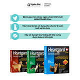 Heartgard® Plus Blue viên nhai tẩy giun cho chó <11.5kg (Hộp 6 viên)