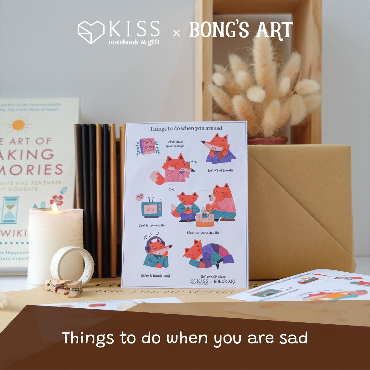 Sticker Trang Trí Fulfilling Your Day