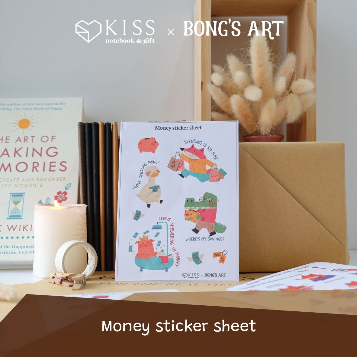 Sticker Trang Trí Fulfilling Your Day