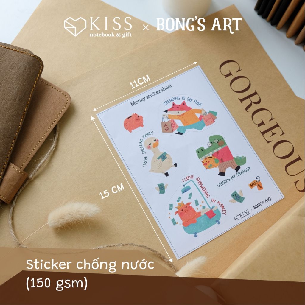 Sticker Trang Trí Fulfilling Your Day